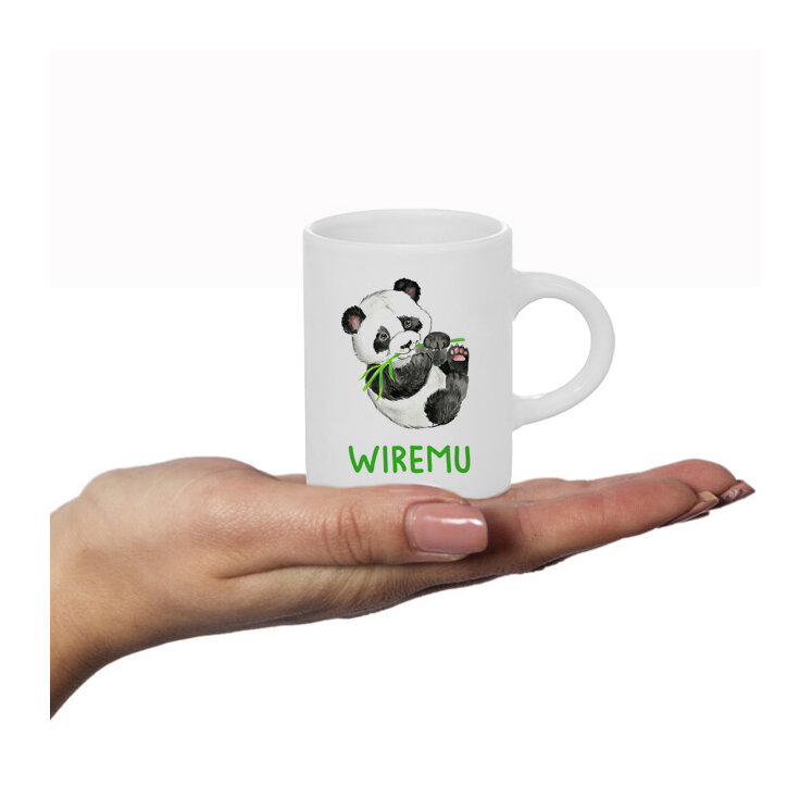 Panda Personalised Fluffy Mug