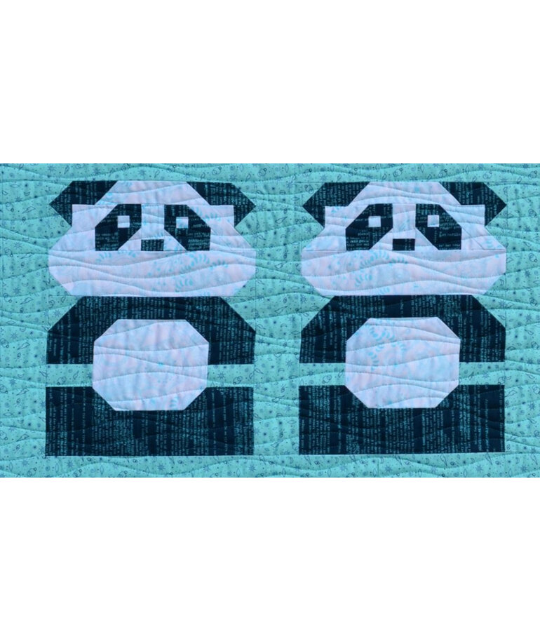 Panda Please Quilt Pattern from Sew Fresh Quilts