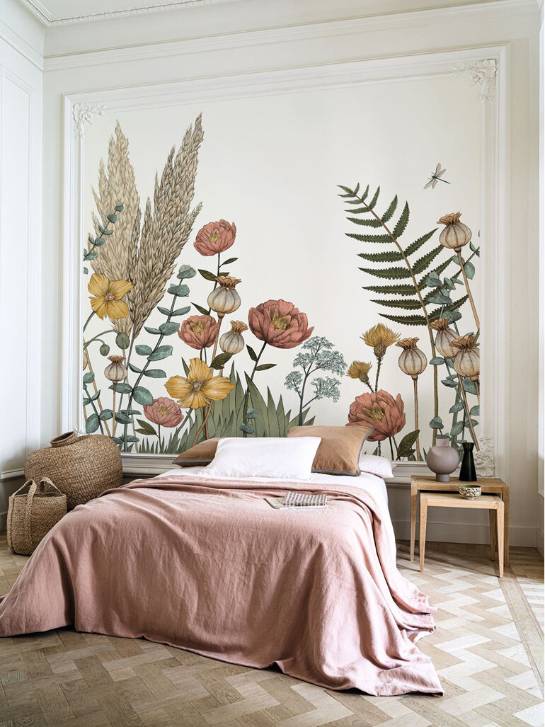 panoramic wallpaper eclosion new zealand bloomdesigns casamance