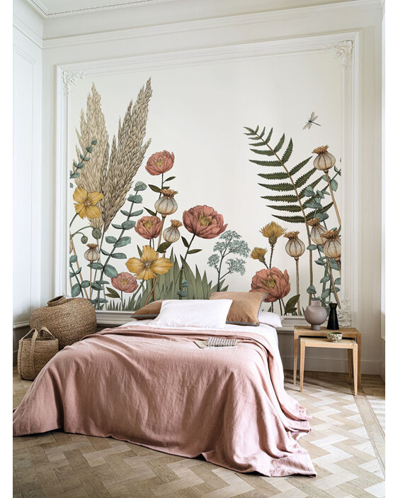 panoramic wallpaper eclosion new zealand bloomdesigns casamance