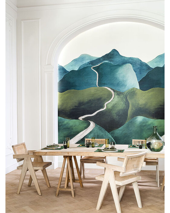 panoramic wallpaper toscana new zealand bloomdesigns casamance