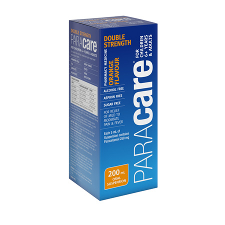 Paracare Double Strength Children 6+yrs & Adults Orange 200ml