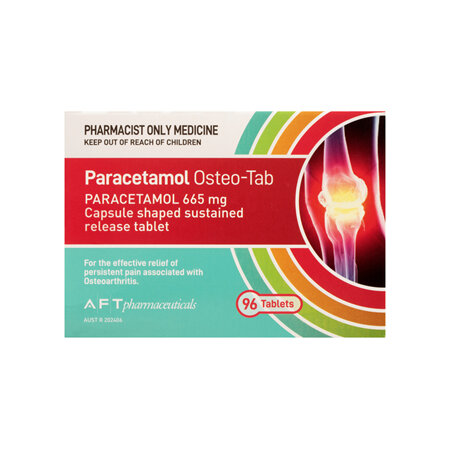 Paracetamol Osteo-Tab® 96 Tablets Blister Pack