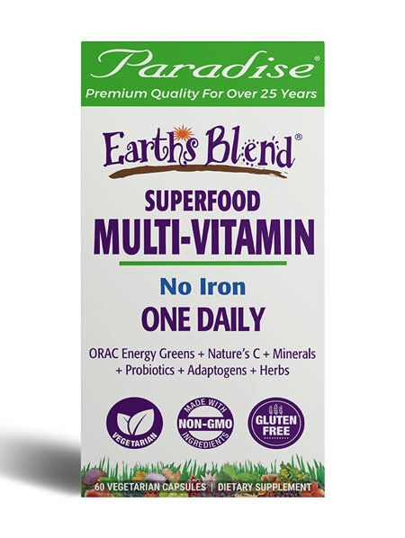 Paradise Herbs, ORAC-Energy, Earth's Blend, One Daily Superfood Multivitamin,