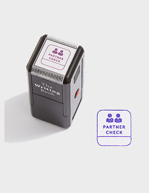 Partner Check Self Inking Stamp  - available from Edify