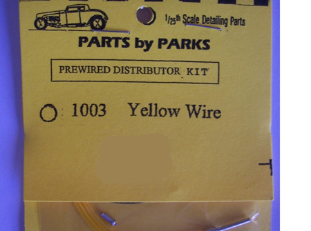 Parts by Parks Prewired Distributor Kit 1003 Yellow