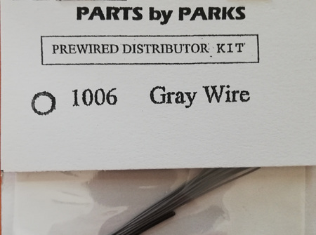 Parts by Parks Prewired Distributor Kit 1006 Gray