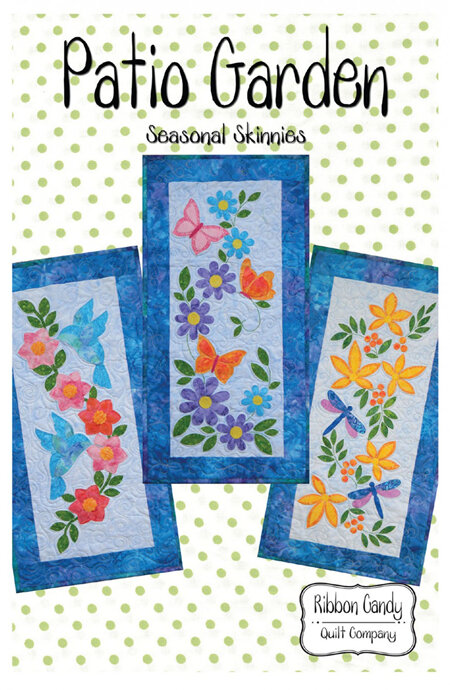 Patio Garden from Ribbon Candy Quilt Company