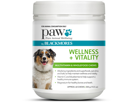 PAW Chews Wellness+Vitality 300g