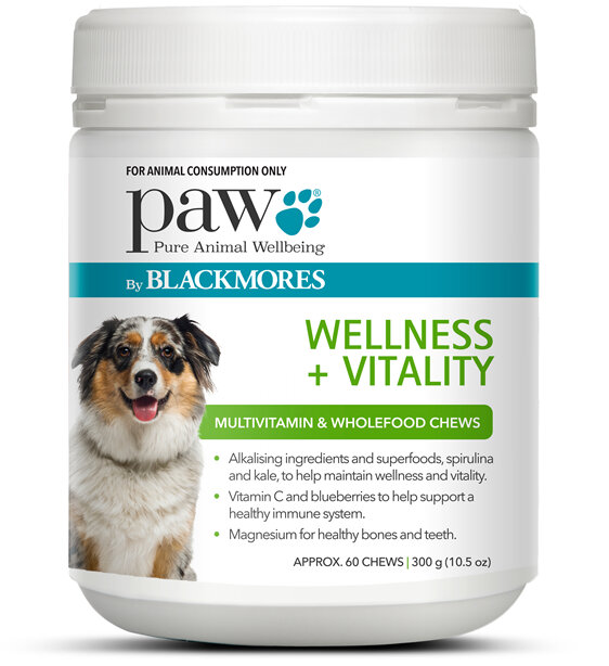 PAW Chews Wellness+Vitality 300g