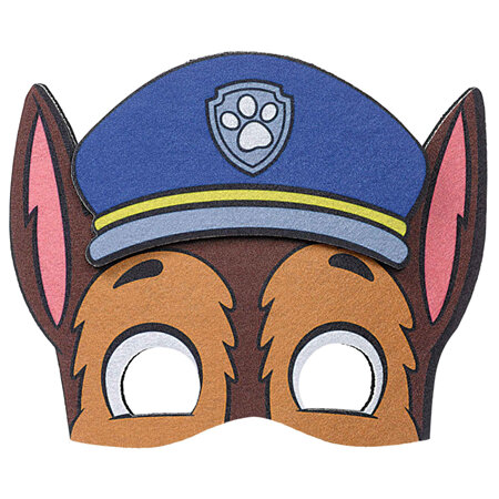 Paw Patrol felt mask x 1
