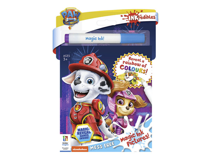 Paw Patrol The Movie Inkredibles Magic Ink Book & Pen