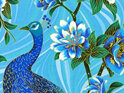 Peacock Garden Sky 20664-63