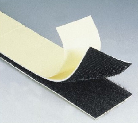 Peel & Stick Adhesive Polyester Hook & Loop Tape 23cm Length