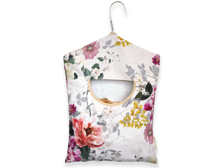 peg pouch cream floral front