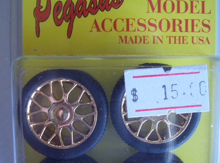 Pegasus 1236 Beemers With Tires Gold