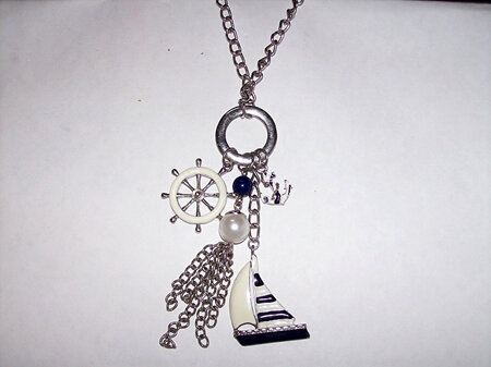 Pendant On Metal Chain