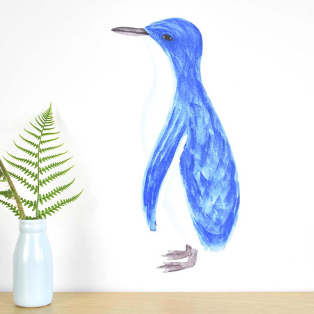 Penguin wall decal