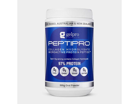 Peptipro Collagen Hydrolysate Beef Gelatin - 500grams Premium Grade