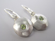 Peridot Sterling Silver Gem Drop Earrings Julia Banks Jewellery