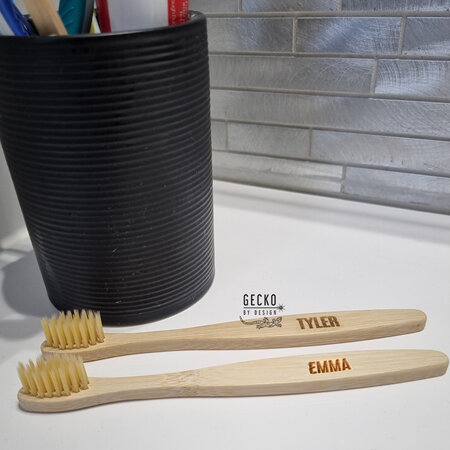 Personalised Bamboo Toothbrush