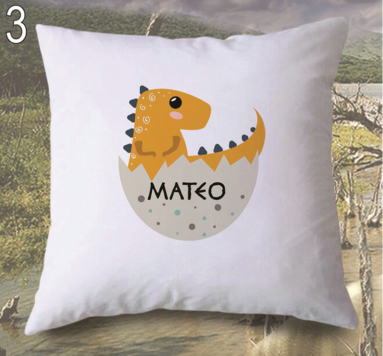 Personalised Dinosaur Egg Cushion