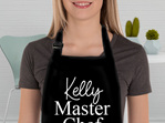 Personalised master Chef apron