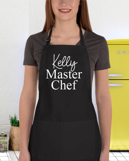 Personalised Master Chef Custom Funny Apron