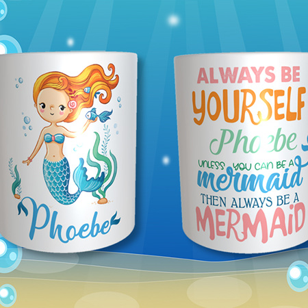 Personalised Mermaid Mug