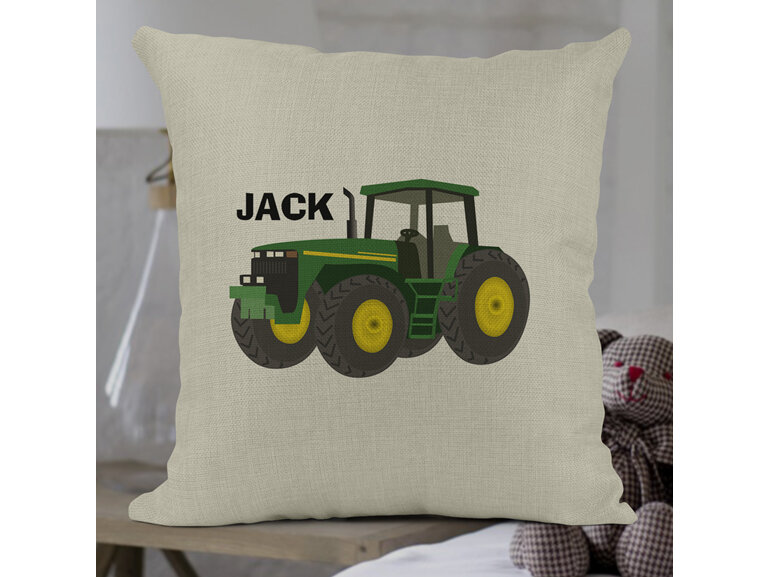 Personalised Tractor Cushion Cover