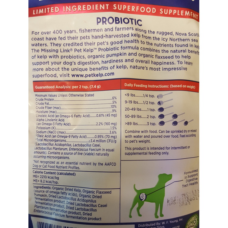 Pet Kelp Probiotic - Top Dog Direct.Co.NZ