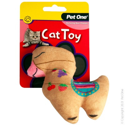 Pet One Cat Toy - Plush Llama