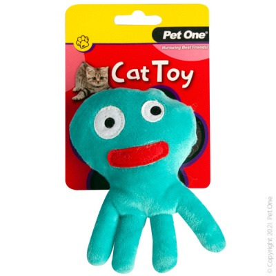Pet One Cat Toy - Plush Octopus
