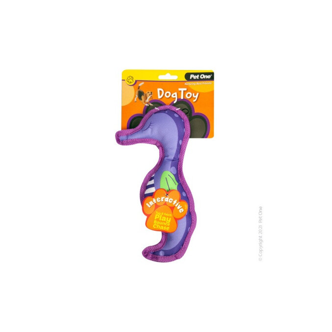 Pet One - Interactive Squeaky Seahorse