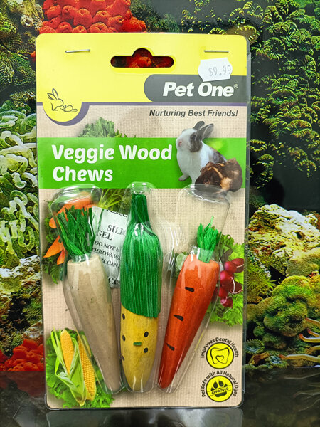 Pet One - Veggie Wood Chews 3pk