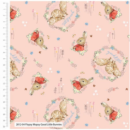 Peter Rabbit and Friends  - Flopsy Mopsy Good Little Bunnies Pink