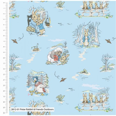 Peter Rabbit and Friends  - Outdoors Blue