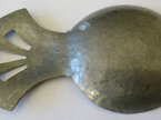 Pewter caddy spoon