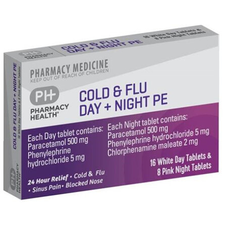 PH COLD&FLU DAY&NIGHT PE 24TAB