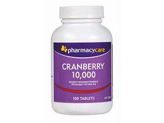 Pharmacy Care Cranberry 10,000 - 100Pack