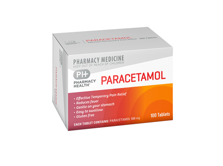 Pharmacy Health Paracetamol  100's