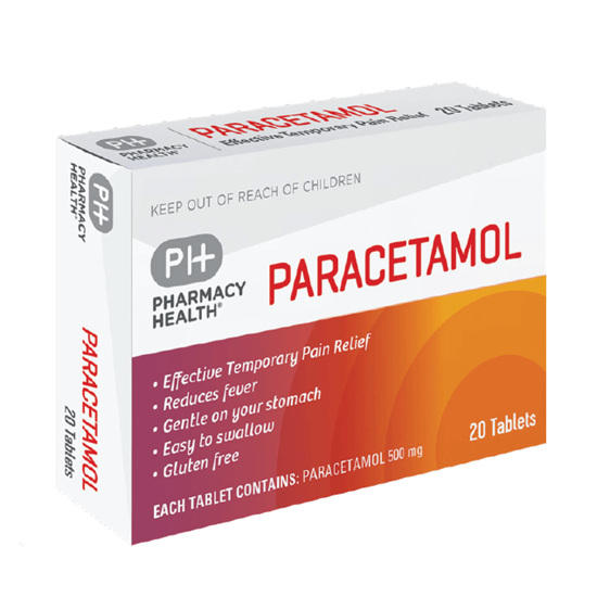 Pharmacy Health Paracetamol  20's