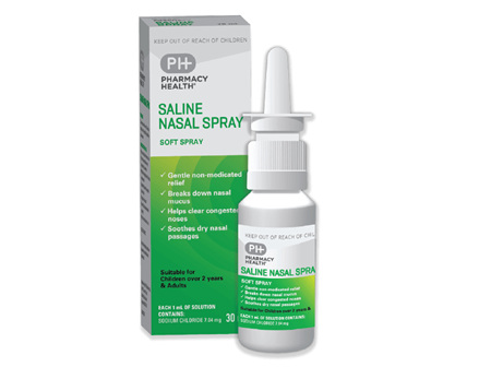Pharmacy Health Saline Nasal Spray  30ml