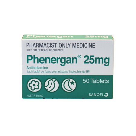 Phenergan 25mg Tablets