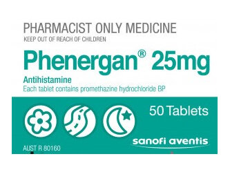 Phenergan 25mg Tablets