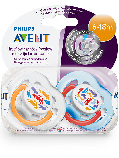 Philips Avent 6m+ Fashion Soother 2pk