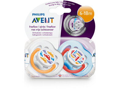 Philips Avent 6m+ Fashion Soother 2pk