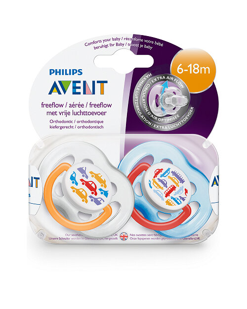 Philips Avent 6m+ Fashion Soother 2pk