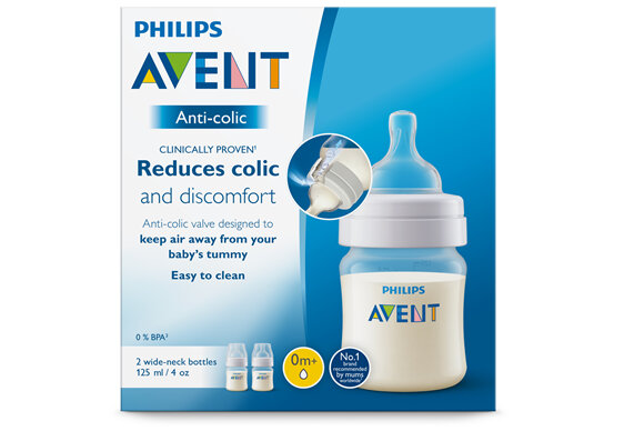 Philips Avent Anti-colic Bottle 125ml 2pk