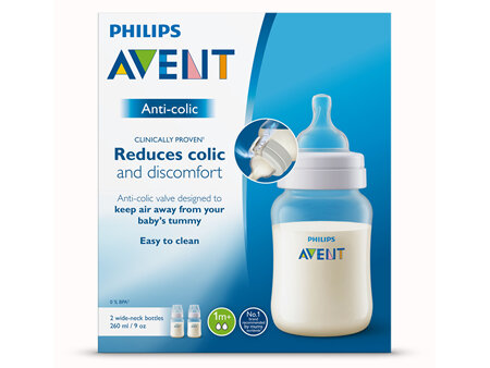 Philips Avent Anti-colic Bottle 260ml 2pk